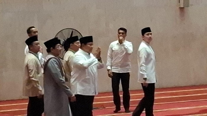 Prabowo Hadiri Munajat Bangsa & Pengukuhan MUI di Istiqlal