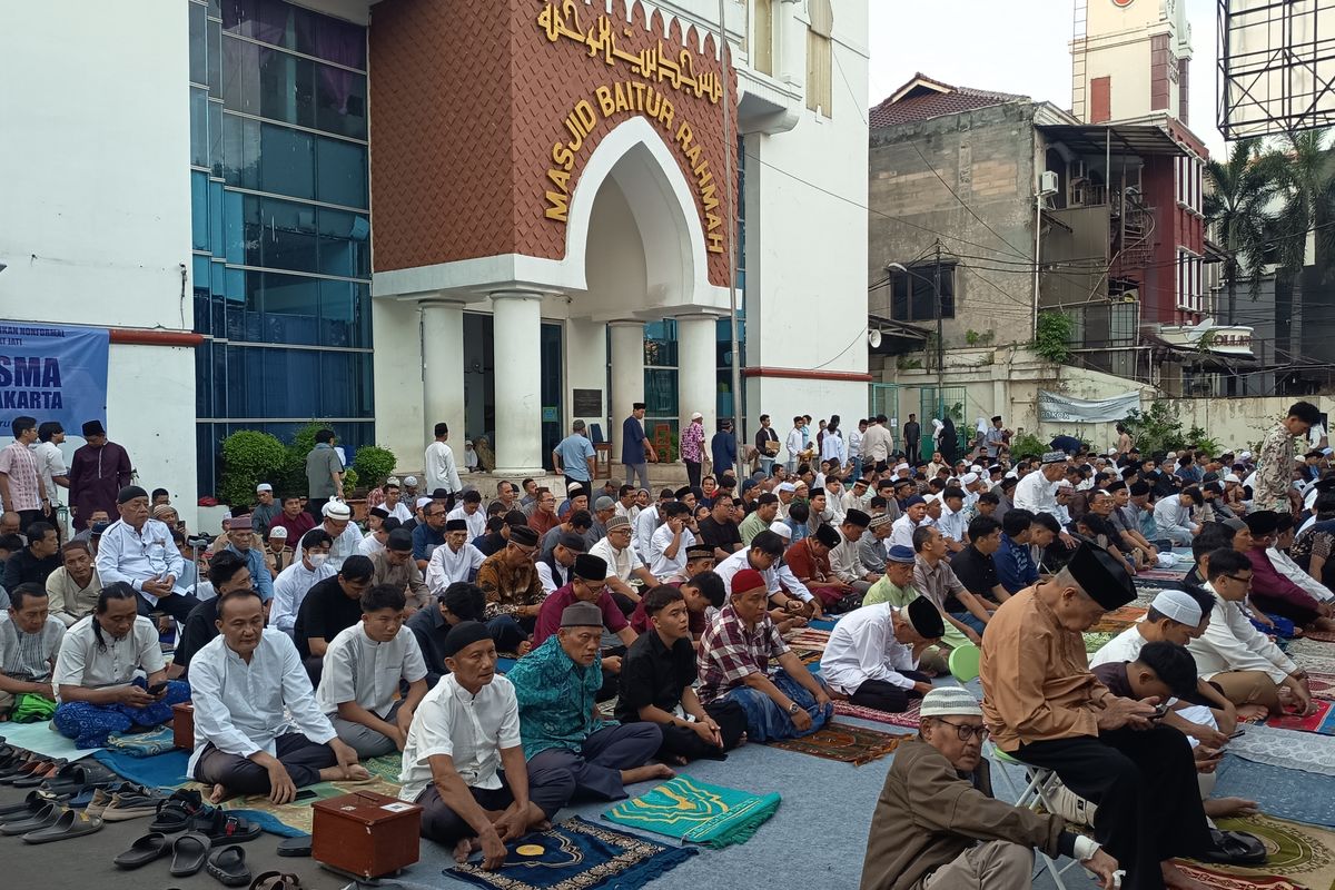 Hari Ini Jemaah Muhammadiyah Salat Id di Kramat Jati