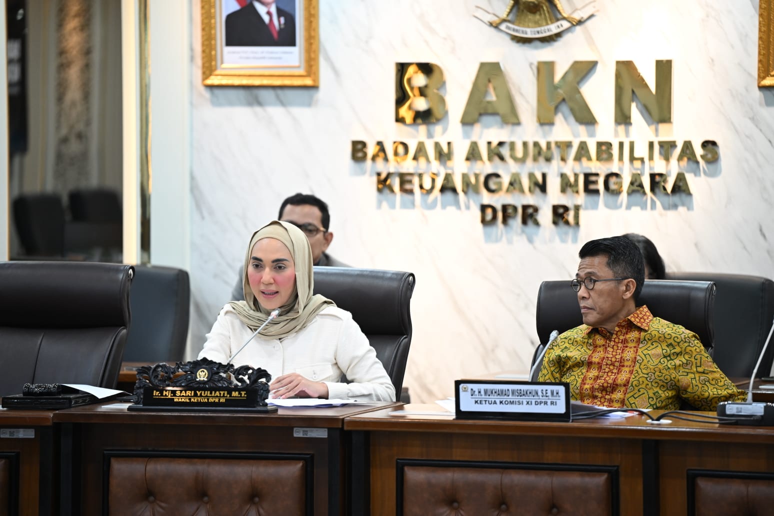 Wakil Ketua DPR RI Sari Yuliati Terima Aspirasi ADKASI Soal TKD  