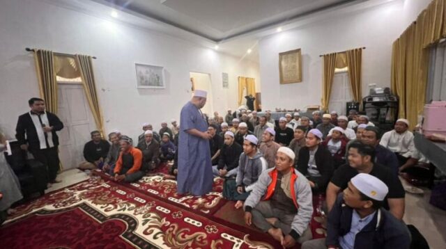 Habib Aboe Gelar Sahur Bersama Kader PKS di Kandangan