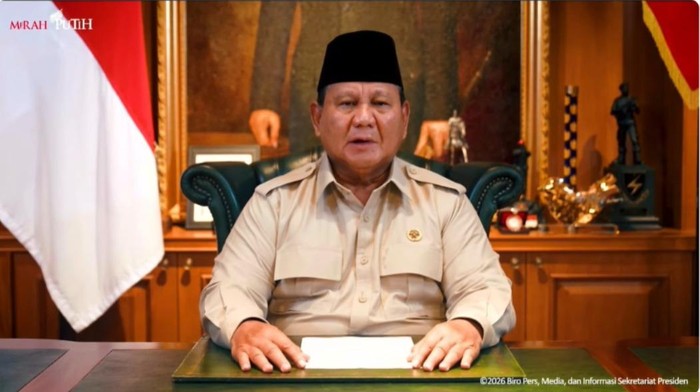 Prabowo di Puncak Perayaan Imlek 2026: Merawat Perbedaan, Merayakan Persatuan