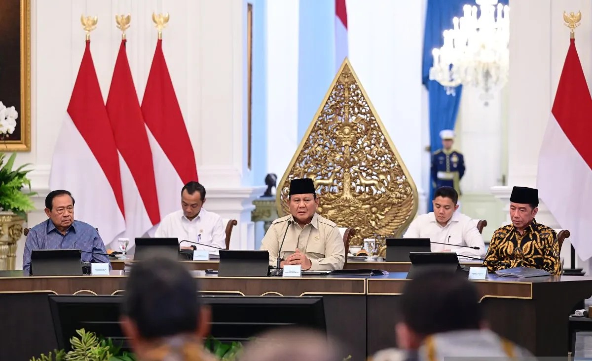 Pertemuan Kebangsaan, Prabowo Duduk Bersama Jokowi dan SBY