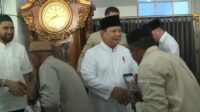 Presiden Prabowo Salat Id di Aceh Tamiang