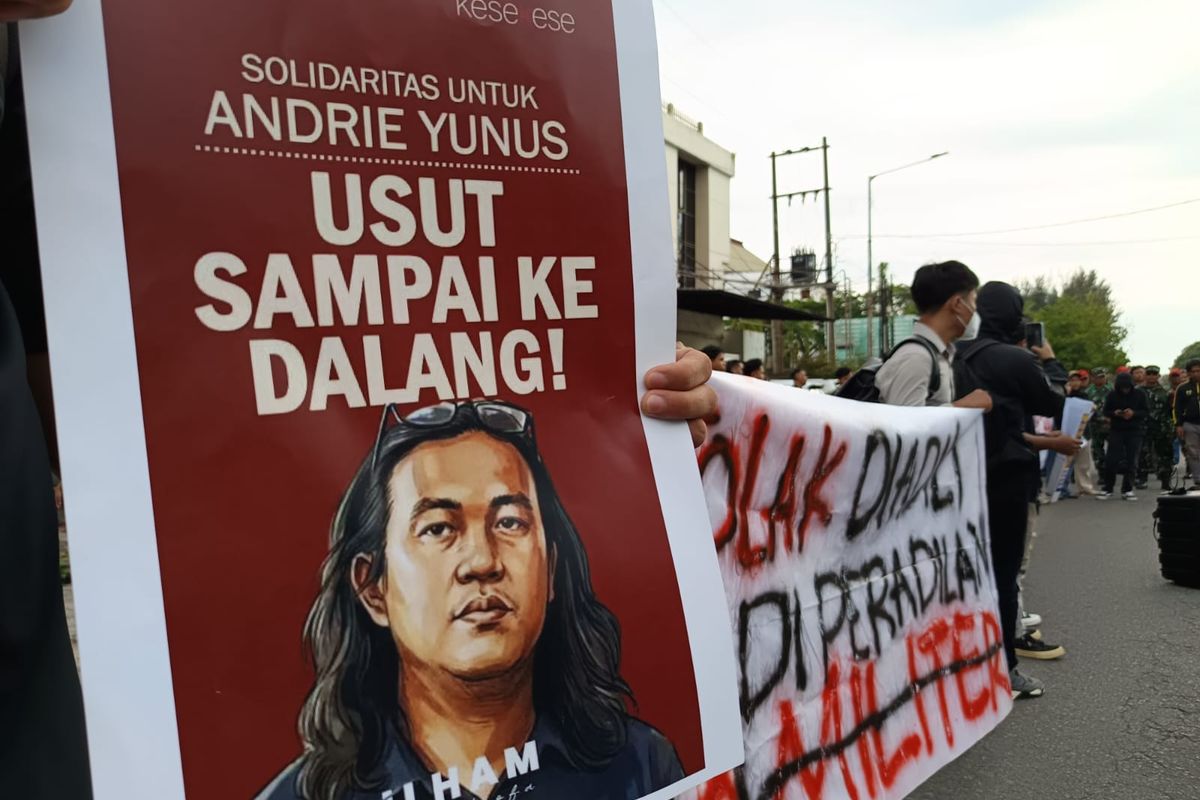 Penyiraman Aktivis KontraS Masuk Pengadilan Militer