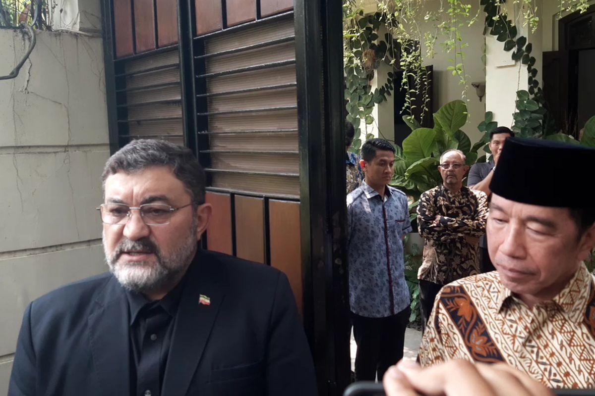 Safari Dubes Iran di RI, Bawa Pesan Anti-Perang