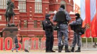 Tiba -tiba Garda Nasional Rusia Padati Jantung Moskow, Ada Apa ?