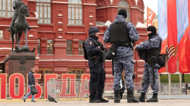 Tiba -tiba Garda Nasional Rusia Padati Jantung Moskow, Ada Apa ?