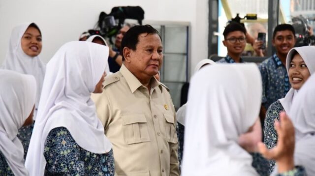 Prabowo Janji Perbaiki 288 Ribu Sekolah Hingga 2028