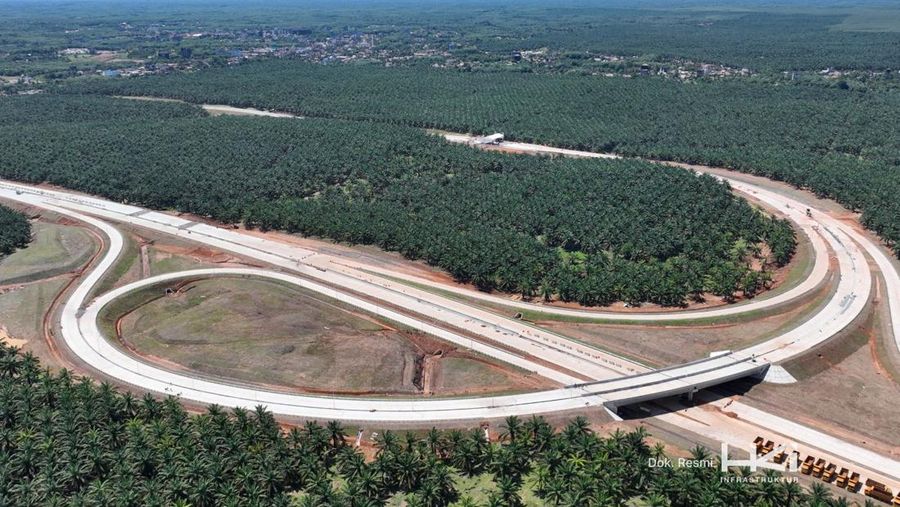 Tol Jambi-Riau Segera Terhubung Trans Sumatra