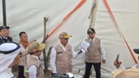 Kemenhaj Tertibkan Penanda Kavling KBIHU di Arafah