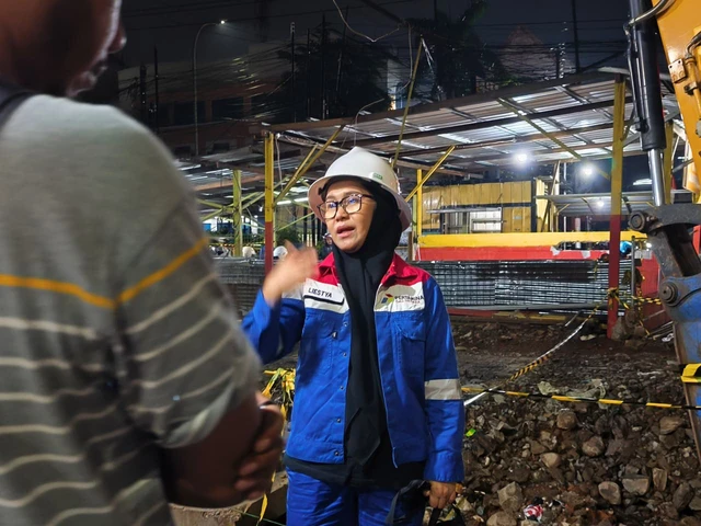 PGN Isolasi Pipa Gas Bocor di Bekasi