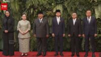 Presiden Prabowo dan Wapres Tiba Di Senayan Hadir di Paripurna DPR Bahas RAPBN 2027