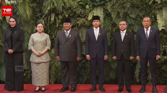 Presiden Prabowo dan Wapres Tiba Di Senayan Hadir di Paripurna DPR Bahas RAPBN 2027