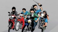 Aksi Brutal Geng Motor di Tangerang, Dua Korban Bacok