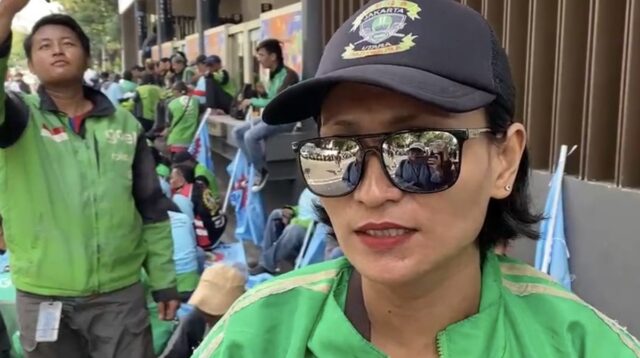 Ojol Perempuan di May Day: Janji Potongan di Bawah 10 Persen Harus Segera Terwujud