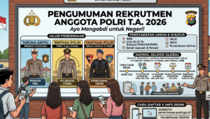Rekrutmen Polri Wajib One Day Service