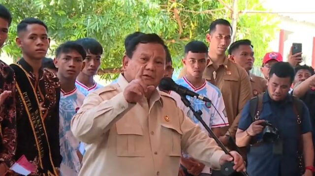 Prabowo Jadi Presiden Kedua Sambangi Miangas