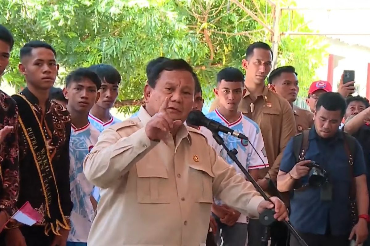 Prabowo Jadi Presiden Kedua Sambangi Miangas