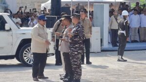 Usai dari Miangas, Prabowo Tinjau Kampung Nelayan Merah Putih di Gorontalo