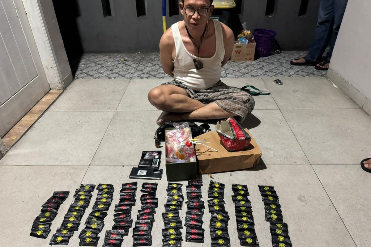 Kurir Etomidate di Tangerang Digaji Rp1 Juta