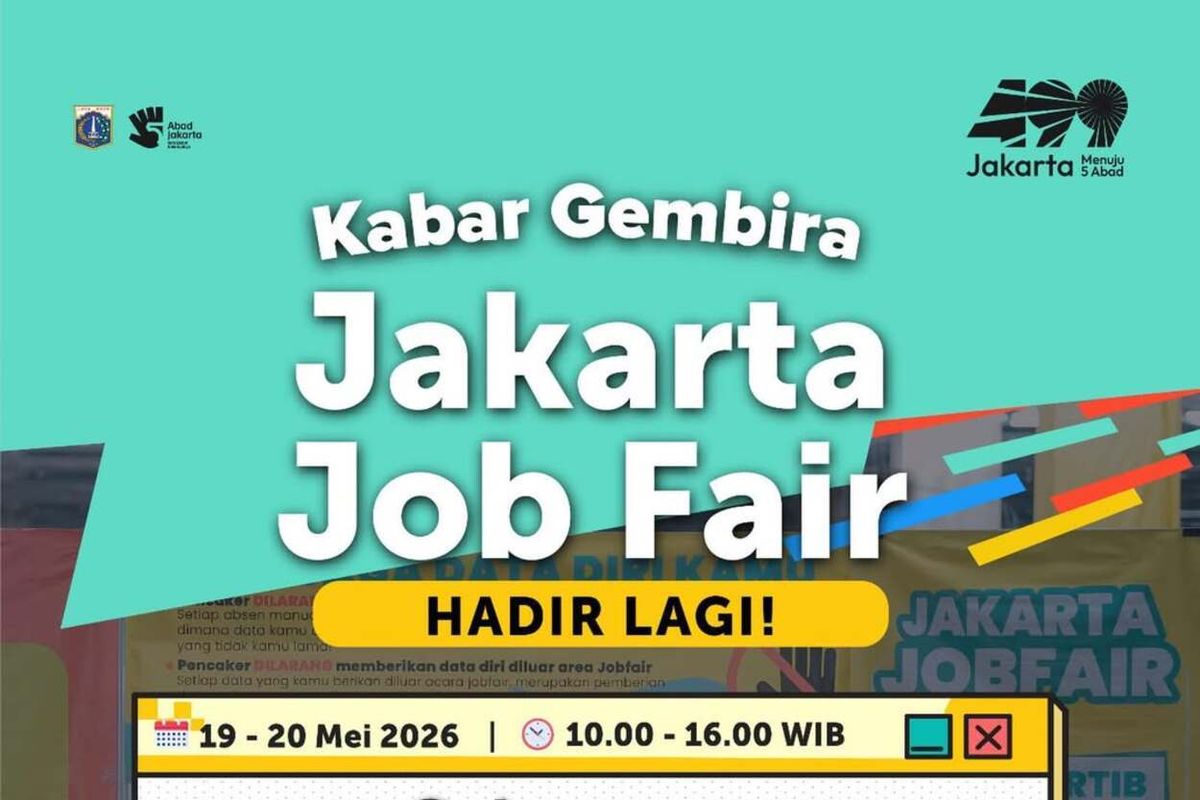 42 Perusahaan Buka Ribuan Lowongan di Jakarta Job Fair