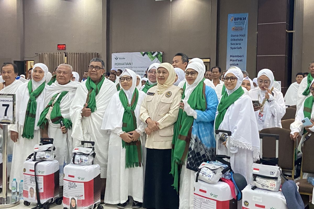 Kloter Terakhir Jemaah Haji Tiba di Jeddah