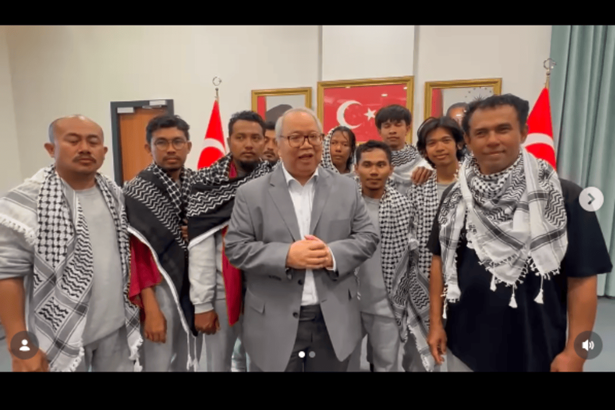 Turkiye Pulangkan 9 WNI Relawan Flotilla