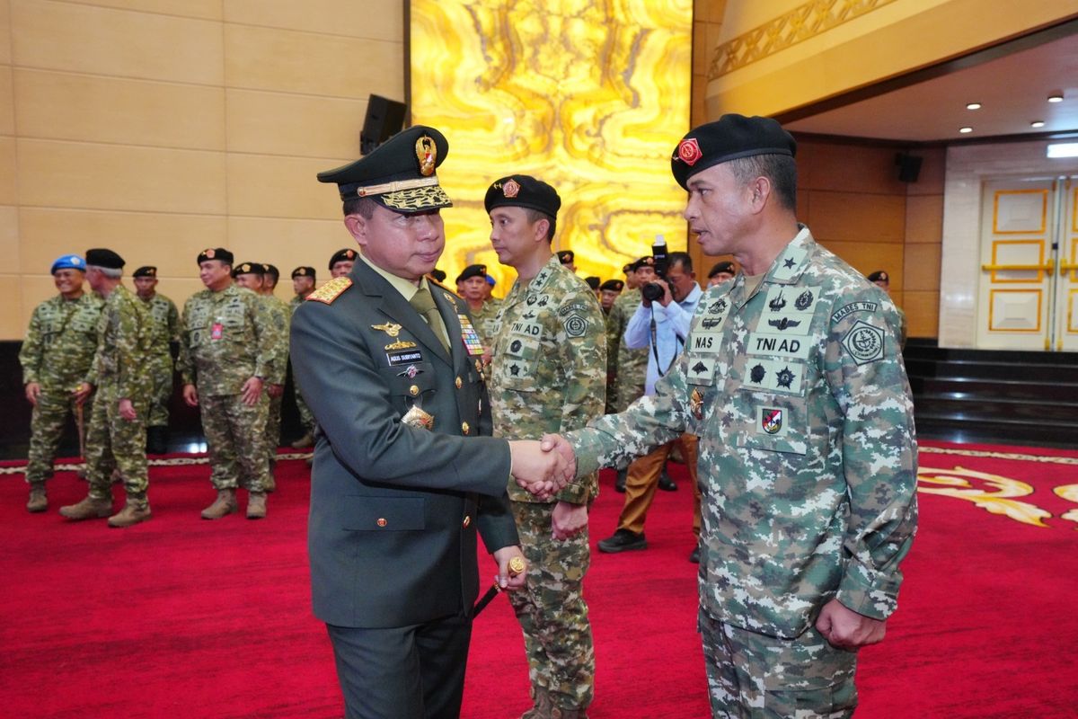 Panglima TNI Lantik Sejumlah Pejabat Strategis