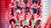 Amerika Serikat umumkan skuad Piala Dunia 2026