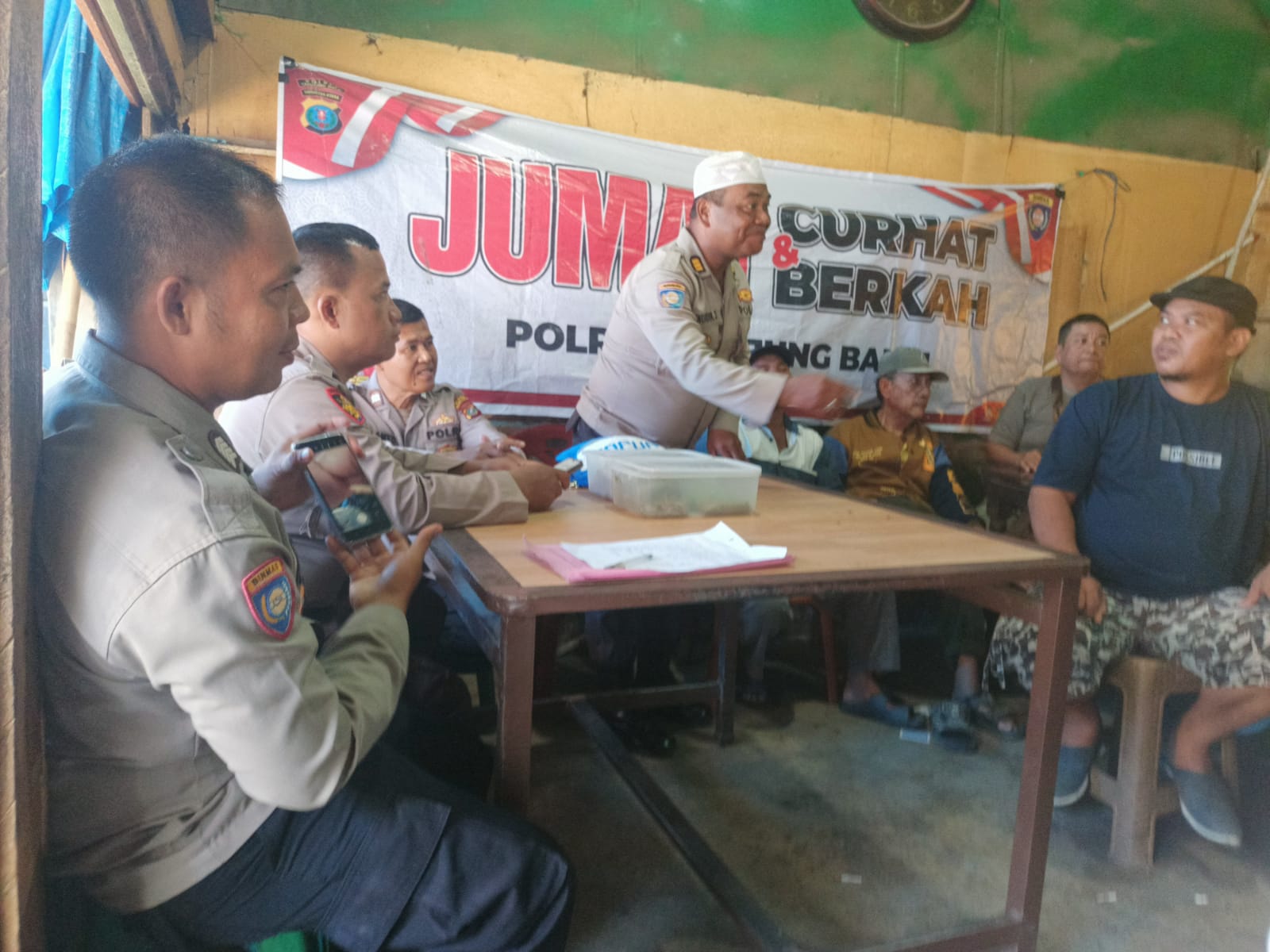 Dekat Tanpa Sekat, Polres Tanjungbalai Serap Aspirasi Warga Lewat 'Jumat Curhat'