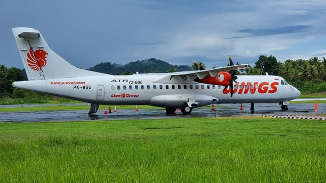 Viral Baling-Baling Pesawat Diikat Kabel Ties, Lion Air Beri Penjelasan