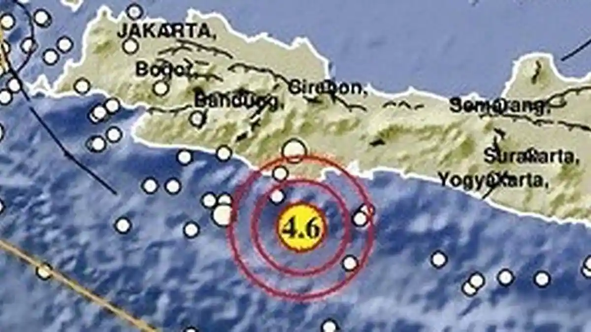 Gempa Pangandaran Terasa hingga Garut dan Tasikmalaya