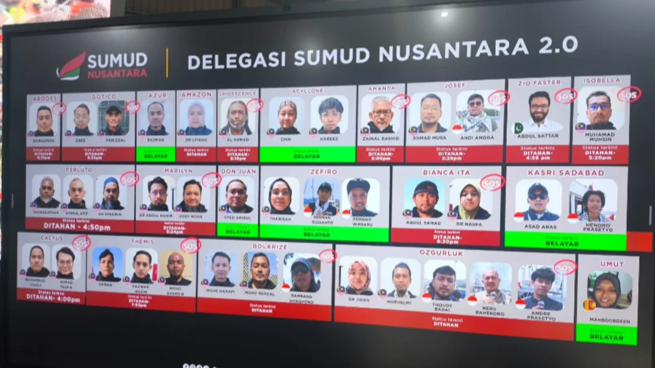 Menlu Pastikan 9 WNI di Kapal GSF Aman, Bukan Disandera