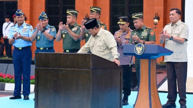 Presiden Prabowo Resmikan Wajah Baru Seskoad Bandung