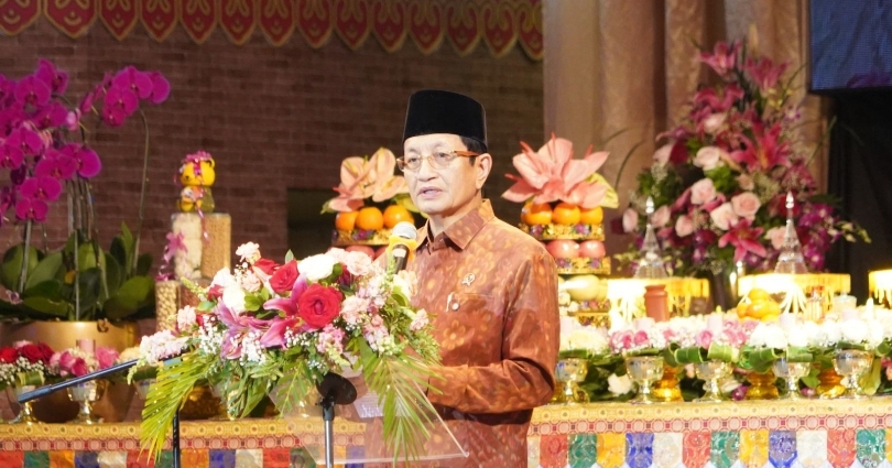 Waisak 2026, Menag Ajak Umat Buddha Perkuat Komitmen Jaga Persatuan