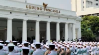 Prabowo Pimpin Upacara Hari Lahir Pancasila