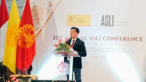 Konferensi ASLI, Yusril Tekankan Hukum Berkeadilan