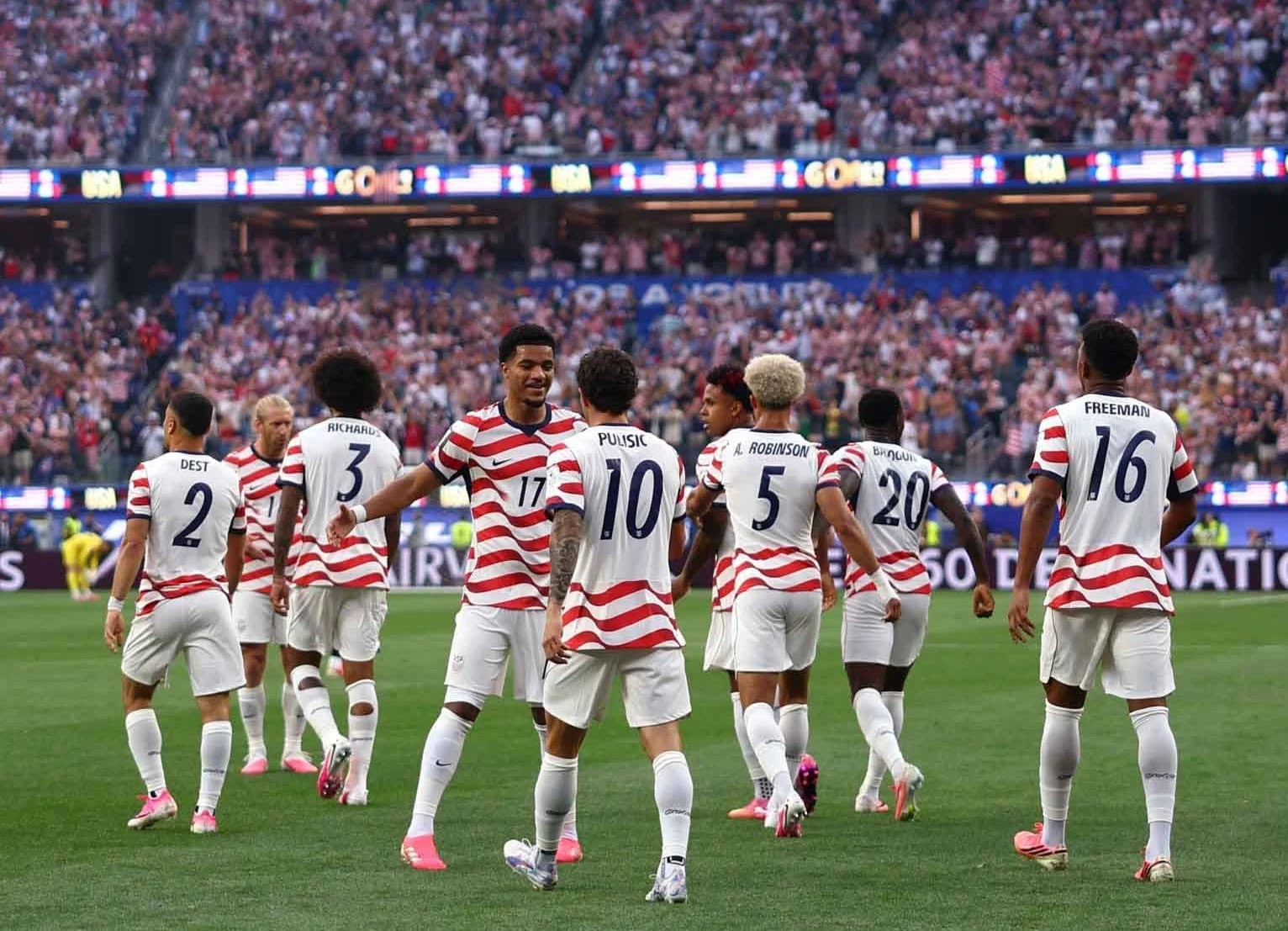 Amerika Serikat menang meyakinkan 4-1 atas Paraguay