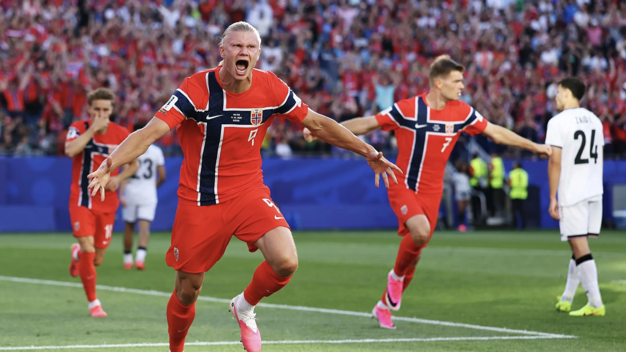 Debut Haaland Gemilang, Norwegia Tekuk Irak 4-1