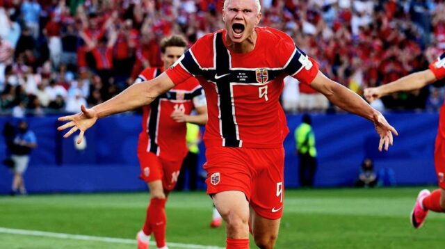 Prancis vs Norwegia dengan skor 4-1