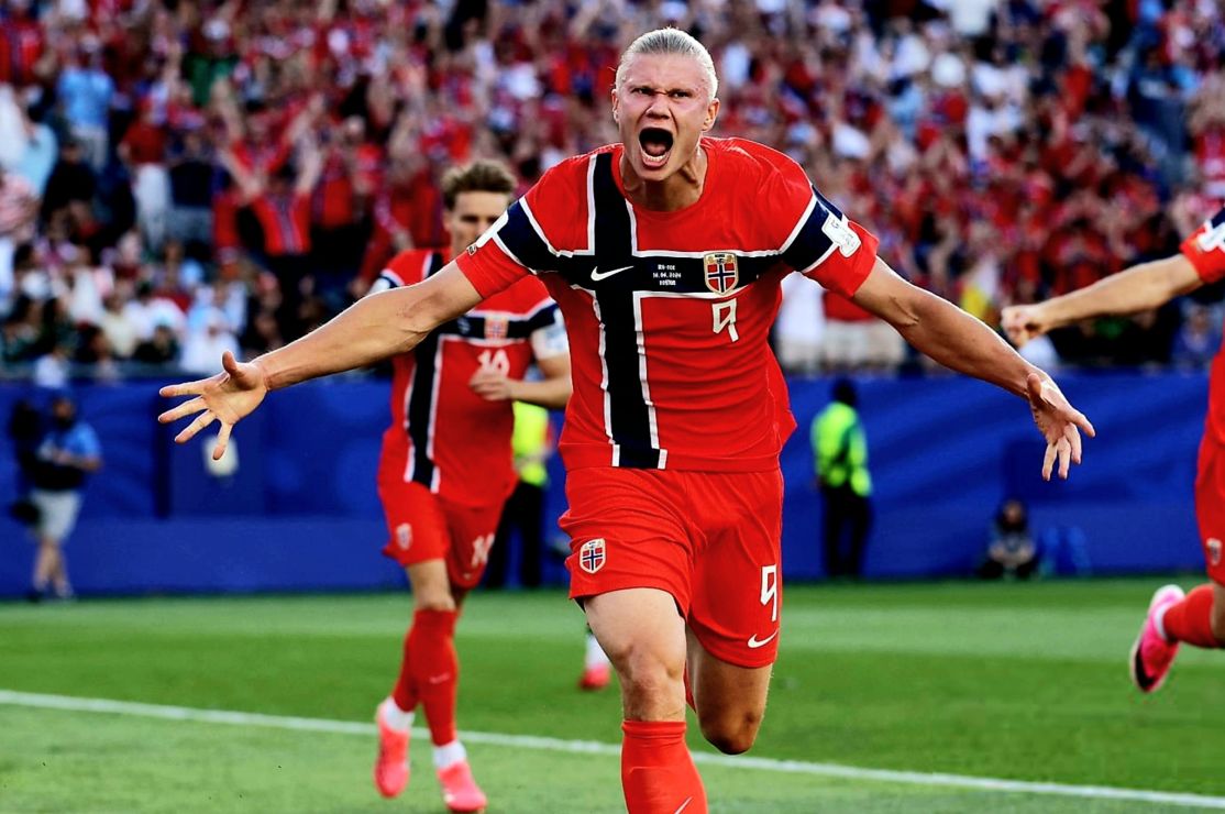 Prancis vs Norwegia dengan skor 4-1