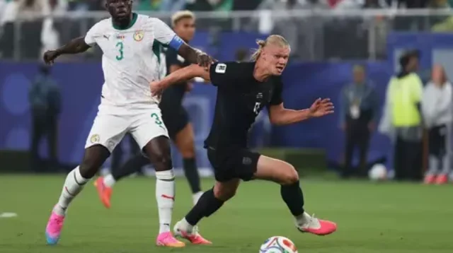 Babak Pertama, Norwegia Unggul 1-0 atas Senegal