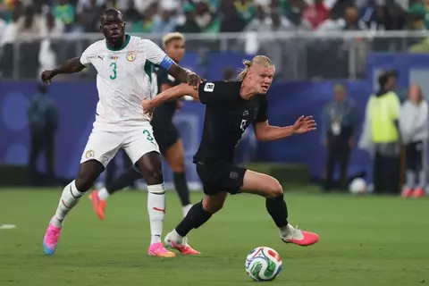 Babak Pertama, Norwegia Unggul 1-0 atas Senegal