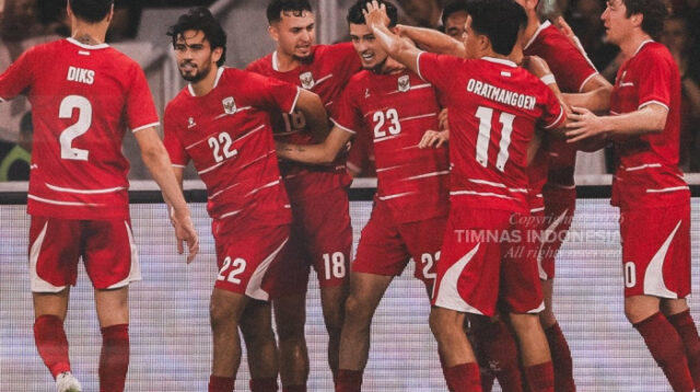 Timnas Garuda Ungguli Oman 2-0 di Babak Pertama