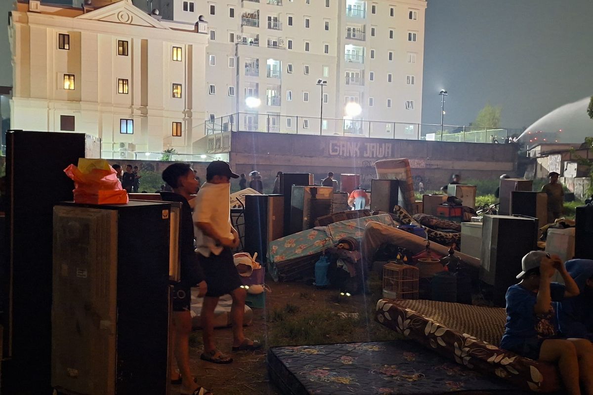 Ratusan Rumah di Pasar Jiung Ludes, 500 KK Mengungsi