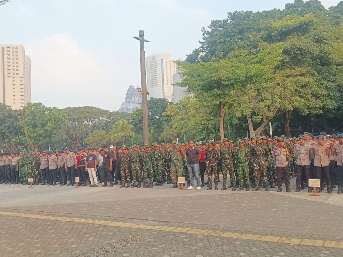 3.161 Personel Gabungan Amankan Eksekusi Hotel Sultan Hari Ini