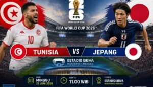Laga Tunisia vs Jepang Jadi Pertandingan ke-1.000 Piala Dunia