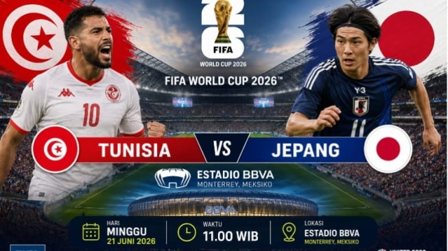 Laga Tunisia vs Jepang Jadi Pertandingan ke-1.000 Piala Dunia