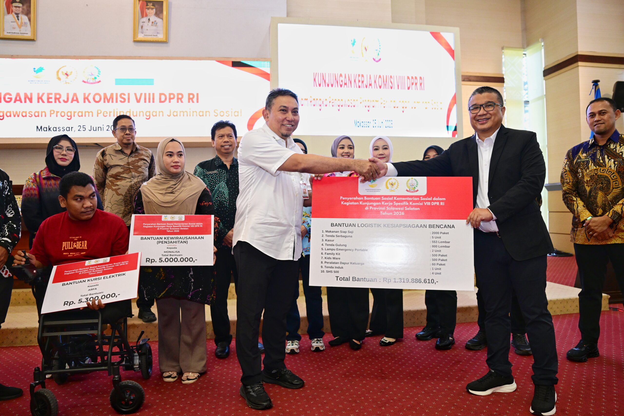 Erwin Aksa Dorong Penguatan Bansos dan Kawal Sensus Ekonomi