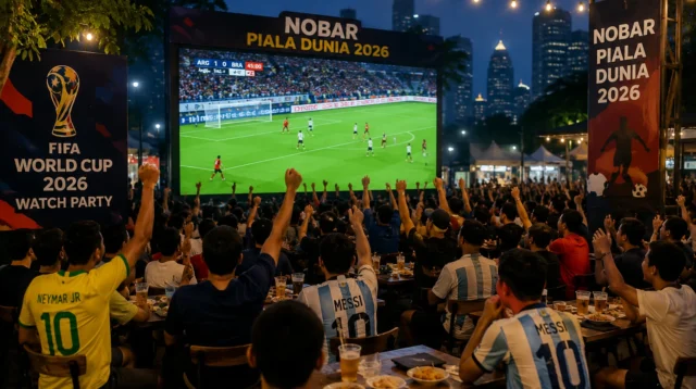 Nobar Piala Dunia Jadi Berkah bagi UMKM